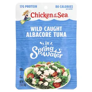 Chicken of the Sea Wild Caught Albacore Tuna, Spring Water, 2.5 oz (70 g)