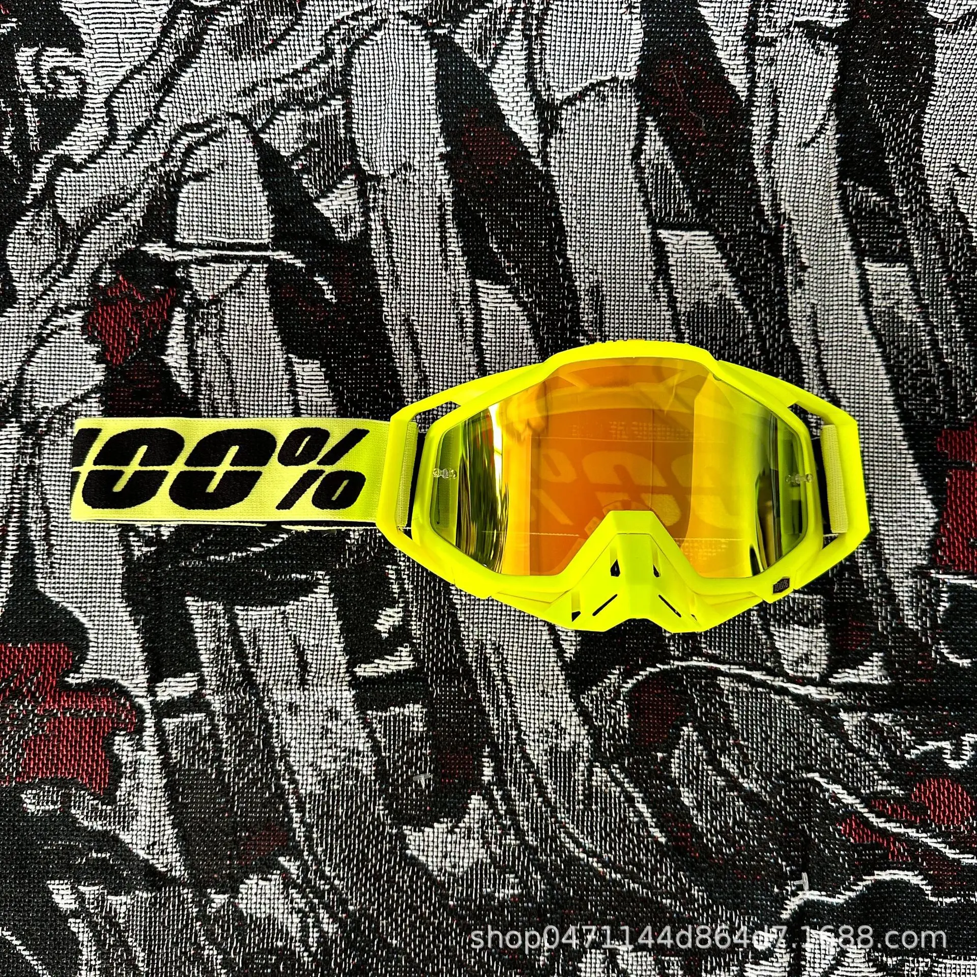 Off-Road Goggles Motorcycle 100 Goggles Mountain Bike Windproof Sand Anti-UV Helmet Glasses