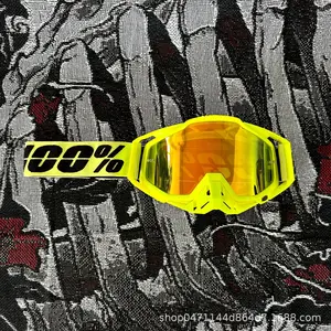 Off-Road Goggles Motorcycle 100 Goggles Mountain Bike Windproof Sand Anti-UV Helmet Glasses