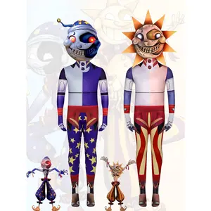 Halloween Sundrop Fnaf Moon Sun Ultimate Boss Cosplay Bodysuit