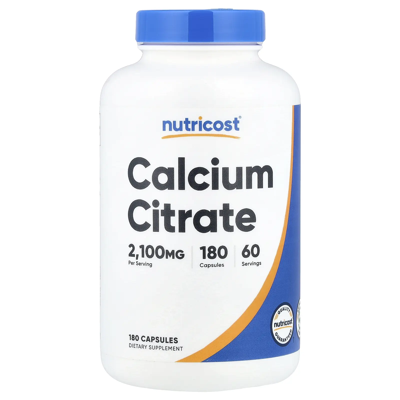 Nutricost Calcium Citrate, 180 Capsules (700 mg per Capsule)