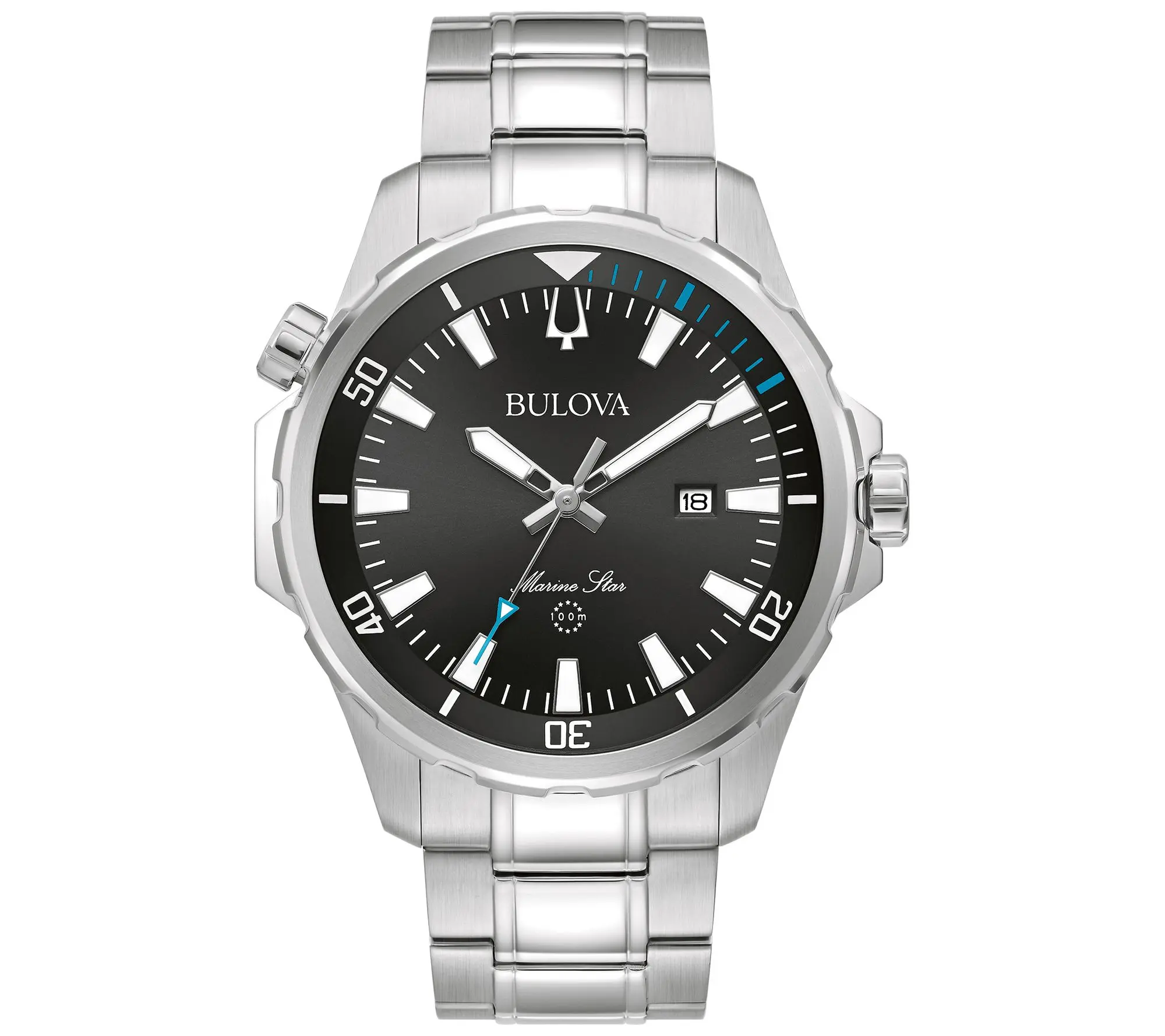 Bulova Marine Star Men's Stainless Steel Watch Bulova Marine Star Men's Stainless Steel Watch