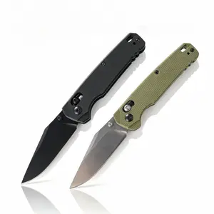 6106 folding knife, textured anti slip handle, high-quality pocket knife, folding fruit knife, kitchen knife
