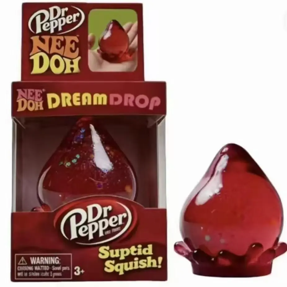 Needoh 1x single random color Glitter Dream Drop SensoryFidget Toy for Stress Relief and Relaxation