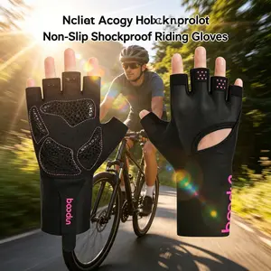2026 New Wrist Support Fitness Gloves, Silicone Anti-Slip Cycling Gloves, Weightlifting Training Gloves for Men and Women