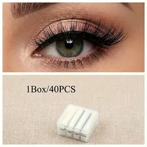 Glue-Free Self-Adhesive Eyelash Strips | Reusable Hypoallergenic Waterproof Lash Adhesive Tapes, Quick Makeup Tool for False Lashes Cosmetic Cosmetic