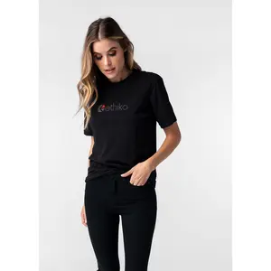 Ethika Logo - Black - Ethika Logo Modal - Black | Womens Fitted Tee Ethika Logo - Black - Ethika Logo Modal - Black | Womens Fitted Tee