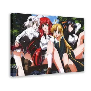 High School DxD Anime Poster 29 bedroom canvas posters, hall wall art, bathroom canvas posters, home poster decoration