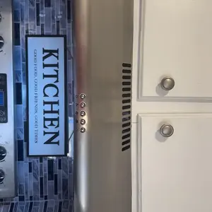 30 Inch Ductless Range Hood Under Cabinet Powerful Vent with Charcoal Filter Aluminum Mesh Button Control Ultra Quiet Motor Bright LED Light Stainless Steel Kitchen Exhaust Fan Easy Install USGF3275CF Household Home