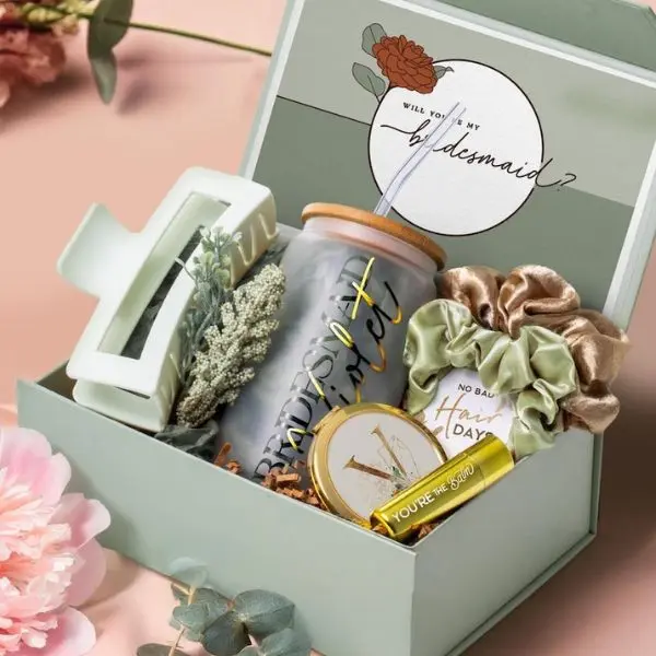 Bridesmaid Proposal Gift Set, Wedding Party Gift Box, Gift for Her, Engagement Present