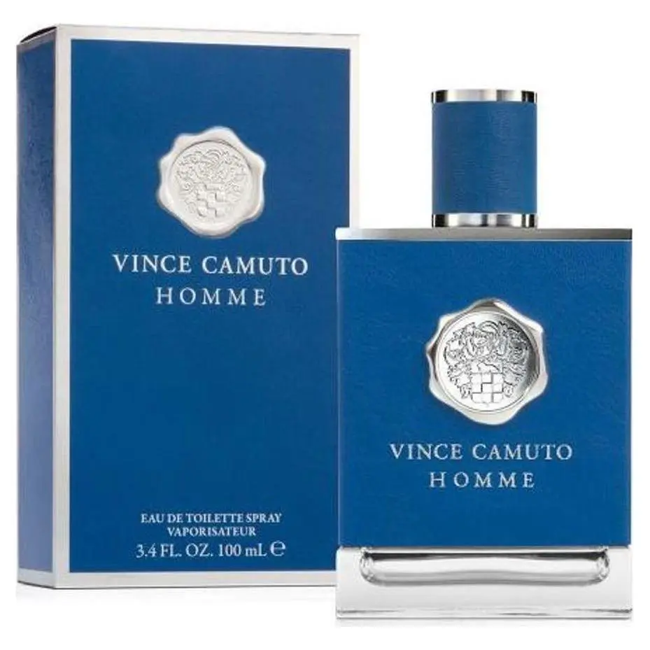 Vince Camuto Homme Eau de Toilette for Men - 3.4 fl oz Mediterranean Aquatic Aromatic Alluring Masculine Marine Signature Scent, Aromatic Scent Men's Fragrance Single Item