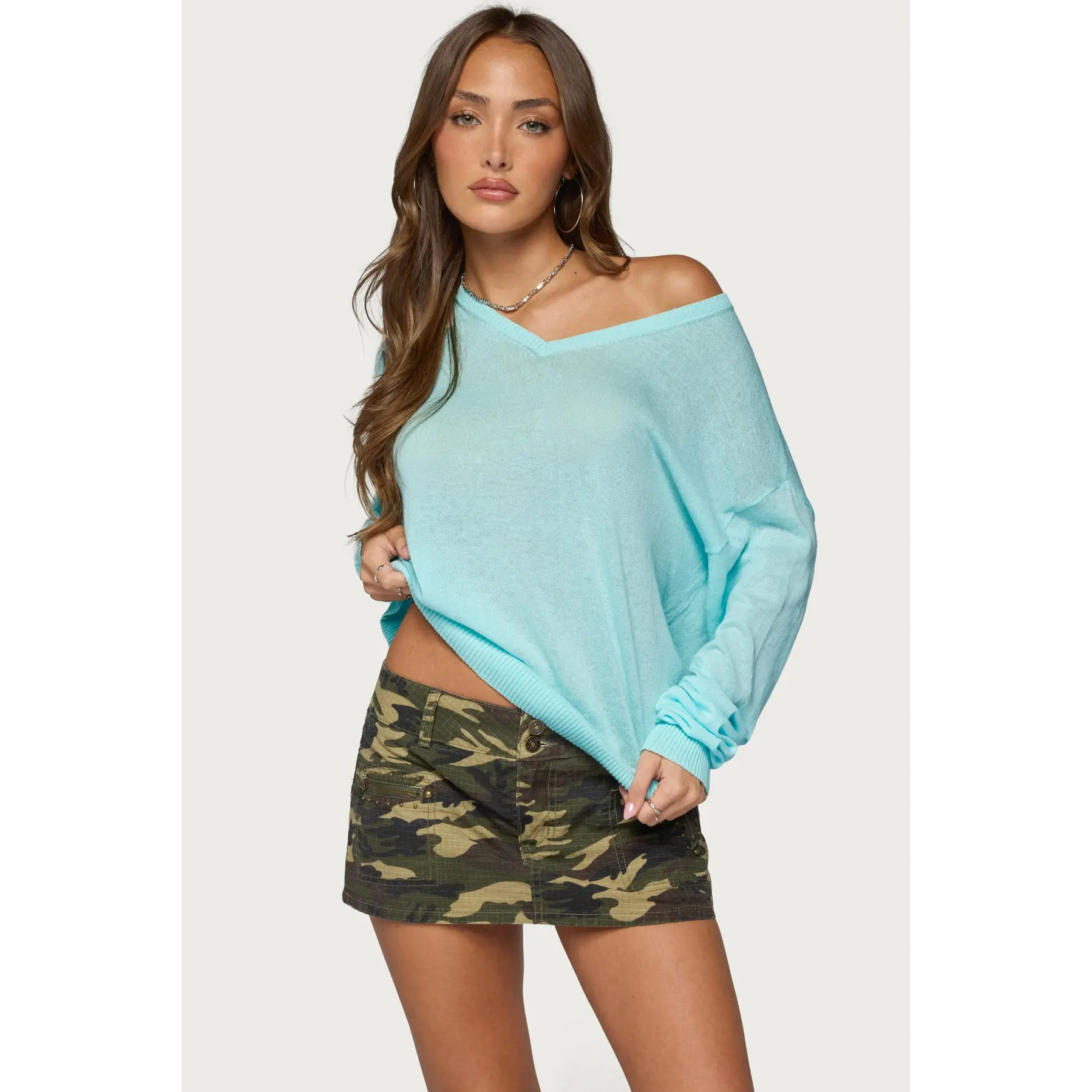 Geara Knit Long Sleeve Top