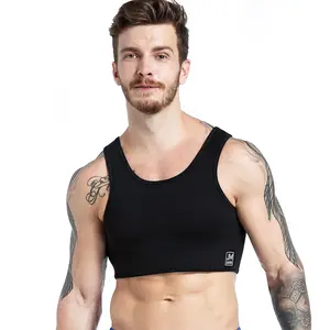 Men's Fitness Shoulder and Chest Protector Neoprene Vest Muscle Training Shoulder Support Gear