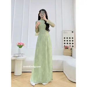Traditional Lace áo dài| | Alia