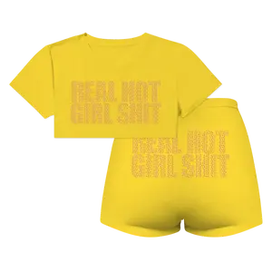 Real Hot Girl Shit Matching Set - Yellow