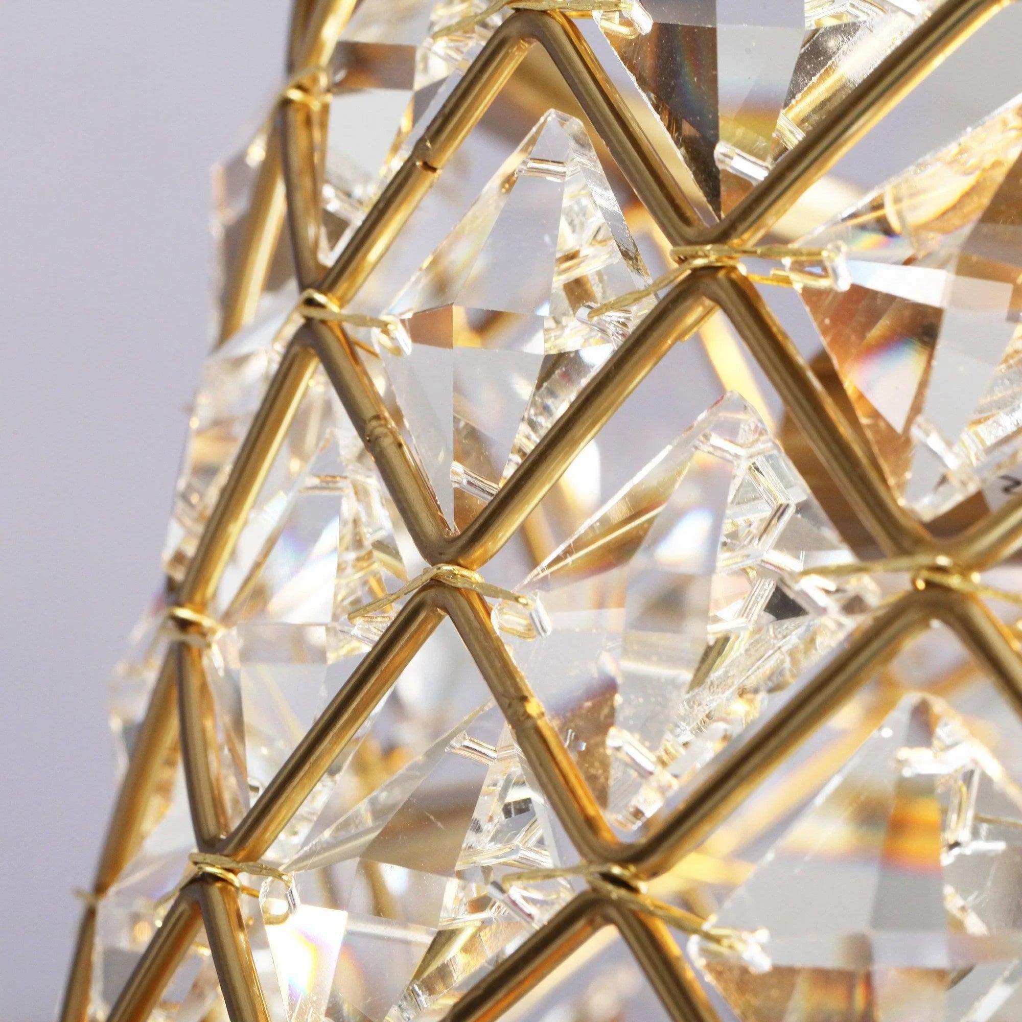 Luxurious 52-Inch Gold Ceiling Fan with Dimmable LED Light & Remote Control | Modern Elegant Home Decor