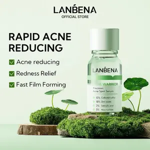 LANBENA Layered Anti-Acne Essence 12ml - Acne Elimination & Oil Control Serum for Acne-Prone Skin,Lightweight Formula for Smoother - Skincare Product（New and old models will be shipped randomly.）