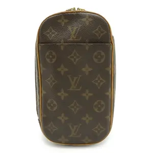 Pre-owned Louis Vuitton Canvas Shoulder Bags Monogram body bag