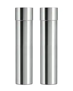 Ranein X VancEpic 3" x 11.8" Stainless Steel Direct Vent Straight Pipe, 2Pcs for Gas Tankless Water Heaters, Round Tube Air Ventilation and Vent Pipe Ductwork
