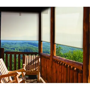 Coolaroo 799870 Roller Shade 80percent Exterior Shade 4 ft. x 6 ft. Sesame