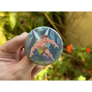 Fairy Pin Back Button, featuring Aiden | Perfect for backpack, jacket, or collector boards. Collect all our Characters. Perfect Fairy Gift