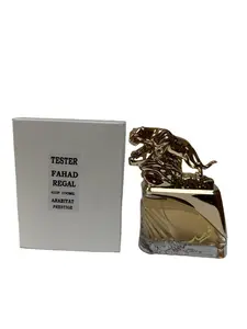 Arabiyat Prestige Fahad Regal EDP - 3.4fl.oz (100ml) Unisex Opulent Oriental Woody Fragrance with Cyclamen, Ciste Labdanum, Musk, Cedarwood, Vanilla Notes