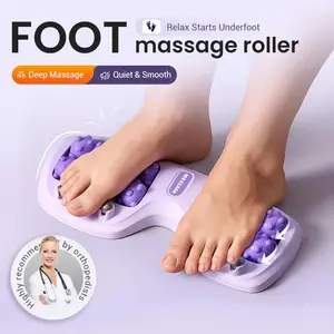 Portable Double Foot Massage Roller,Dual Foot Massage Roller Improved Circulation, Portable Feet Massager Tool for Home Office Use