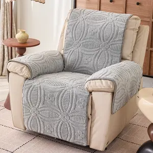 High-Quality Plush Recliner Sofa Cover, Durable One-Piece Design, Pet Friendly, Multiple Colors Available