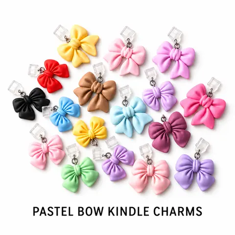Bow Device Charms -  Bookish Accessories | Dust Plugs