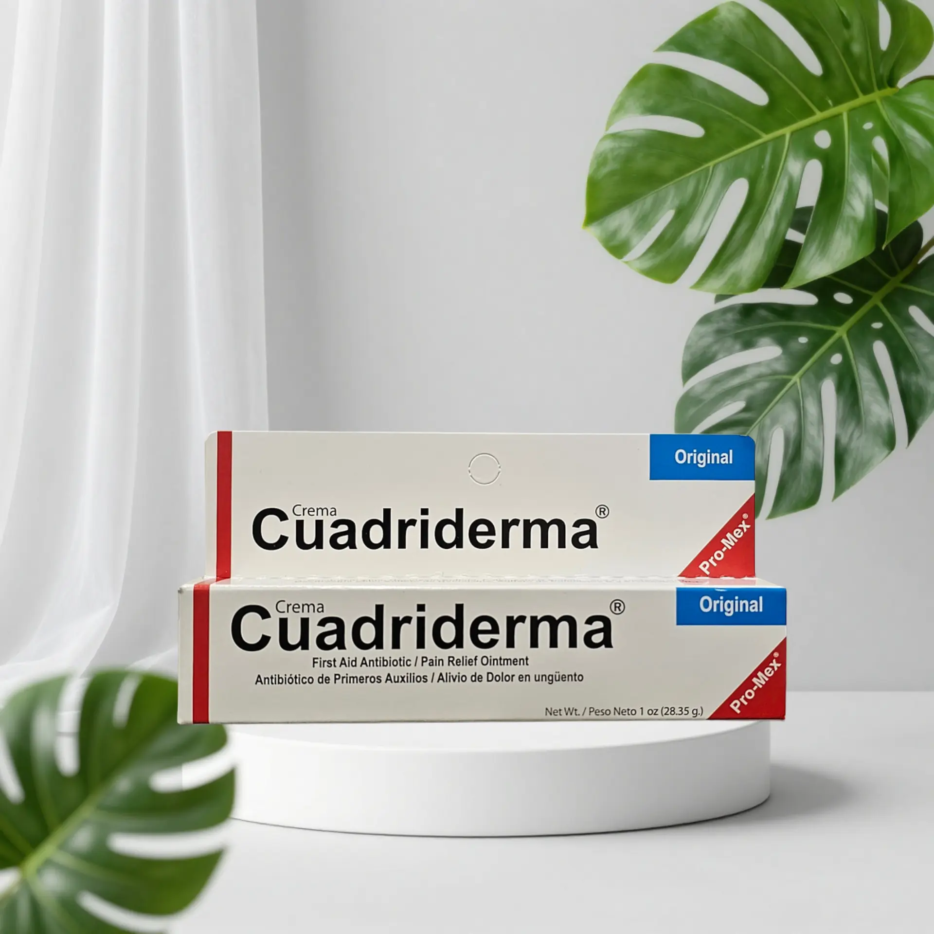 Cuadriderma Therapeutic Cream Ointment - Healthcare Pain Relief Treatment for Adults and >2 Years Old Children, Prop 65 Safe, No Excessive Irritants