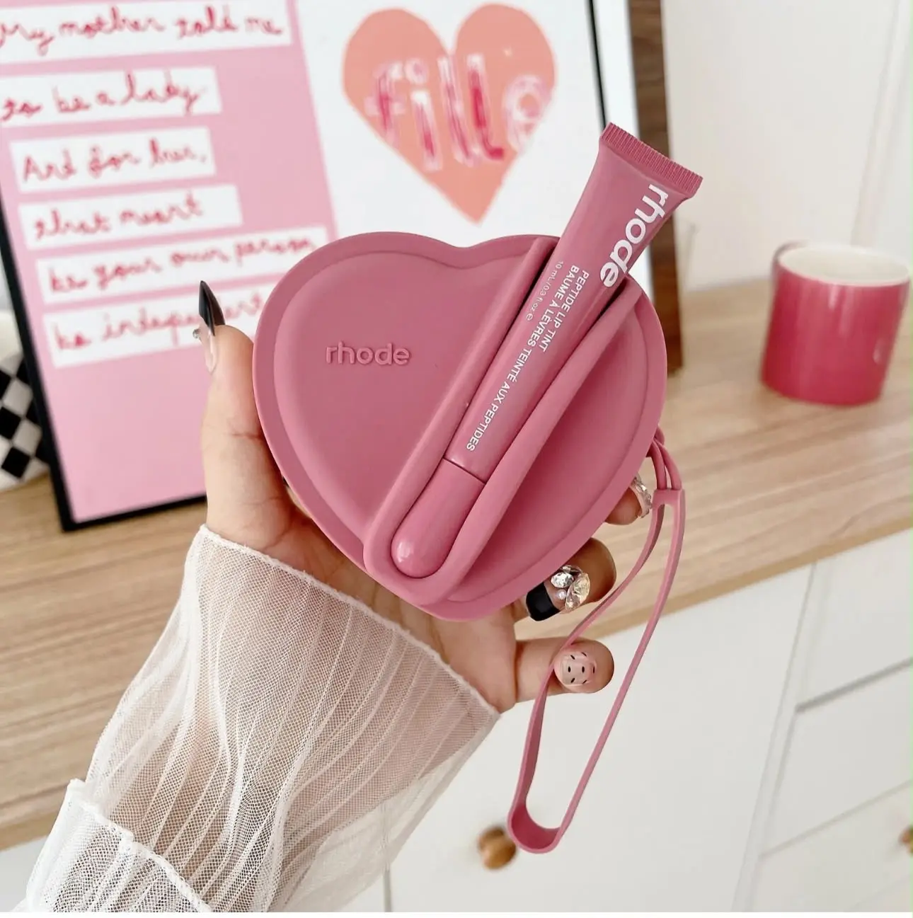 "Sweetheart Pocket Case & Lip Glow Set"