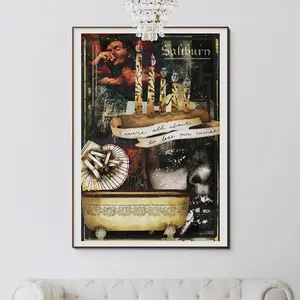 Saltburn Poster, Movie Poster, Vintage Movie Poster Gift, Special Designed Poster