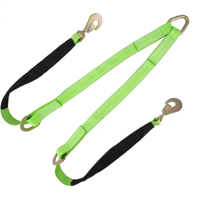 Axle V-Strap (2" x 4 ft) - Automotive Escape Tool, Truck & Vehicle Car Jack Kit Accessories