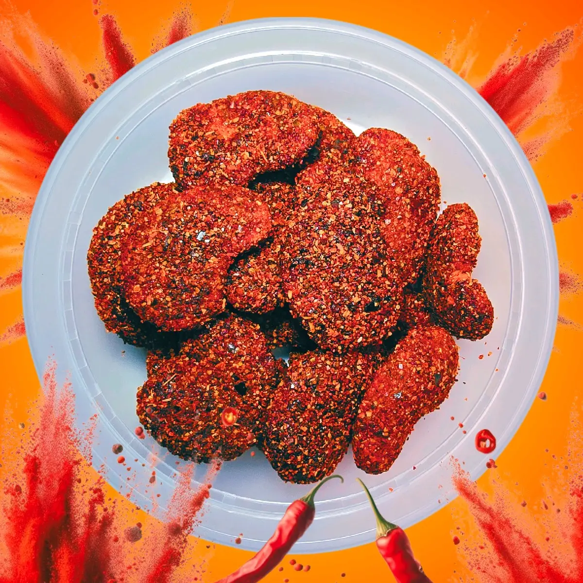 Mango Gummies Chamoy 5oz Jar Spicy Candy Snack mexican candy | Chamoy Calavera spicy candy