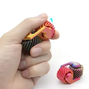Fidget Spinner 3D Printed Finger Gear Stress Relief Toy Mini Gyro