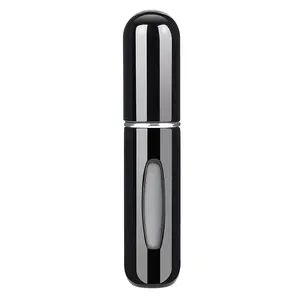 Mini Refillable Perfume Portable Atomizer Bottle Refillable Perfume Spray, Refill Pump Case for Traveling and Outgoing 5ml,