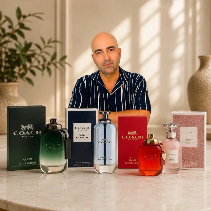 Coach Mega Bundle Green 100 Ml  + Open Road 100 ML + Coach Love 90 ML + Coach Dream 60 ML EDT and EDP Spray For Unisex