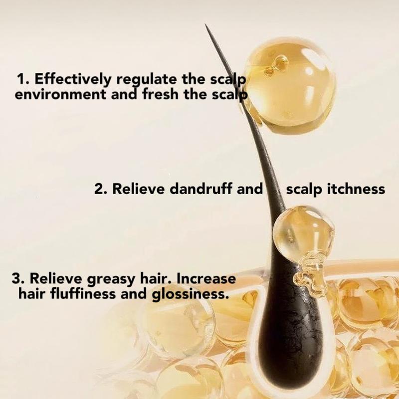 Selenium Disulfide Hair Care Shampoo 120ML - Oil Control Refreshing Anti-Dandruff Anti-Itch Scalp Cleansing Formula for Any Hair Type - Conditioner