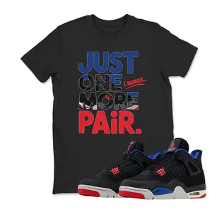 Just One More Pair Shirt to Match JD 4 Rare Air, Retro 4 Rare Air Shirt, Sneaker TShirts To Match JD 4s Rare Air