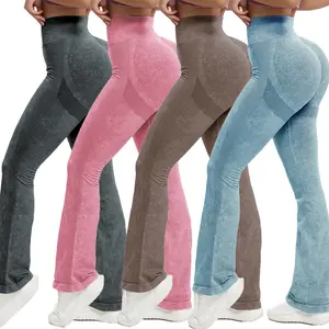High Waisted Leggings for Women Tummy Control Soft Butt Lifting Yoga Pants Stretchy Workout Non See Through Breathable Compression Womenswear Minimalist Ultra-Stretch Fit