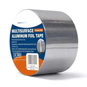 Foil , 3 Inch x 164  (55 Yards), Heat Pro  Withstand from 80?C to 100?C, Metal Duct  for HVAC, Sealing & Patching, Dryer Vents Pipe