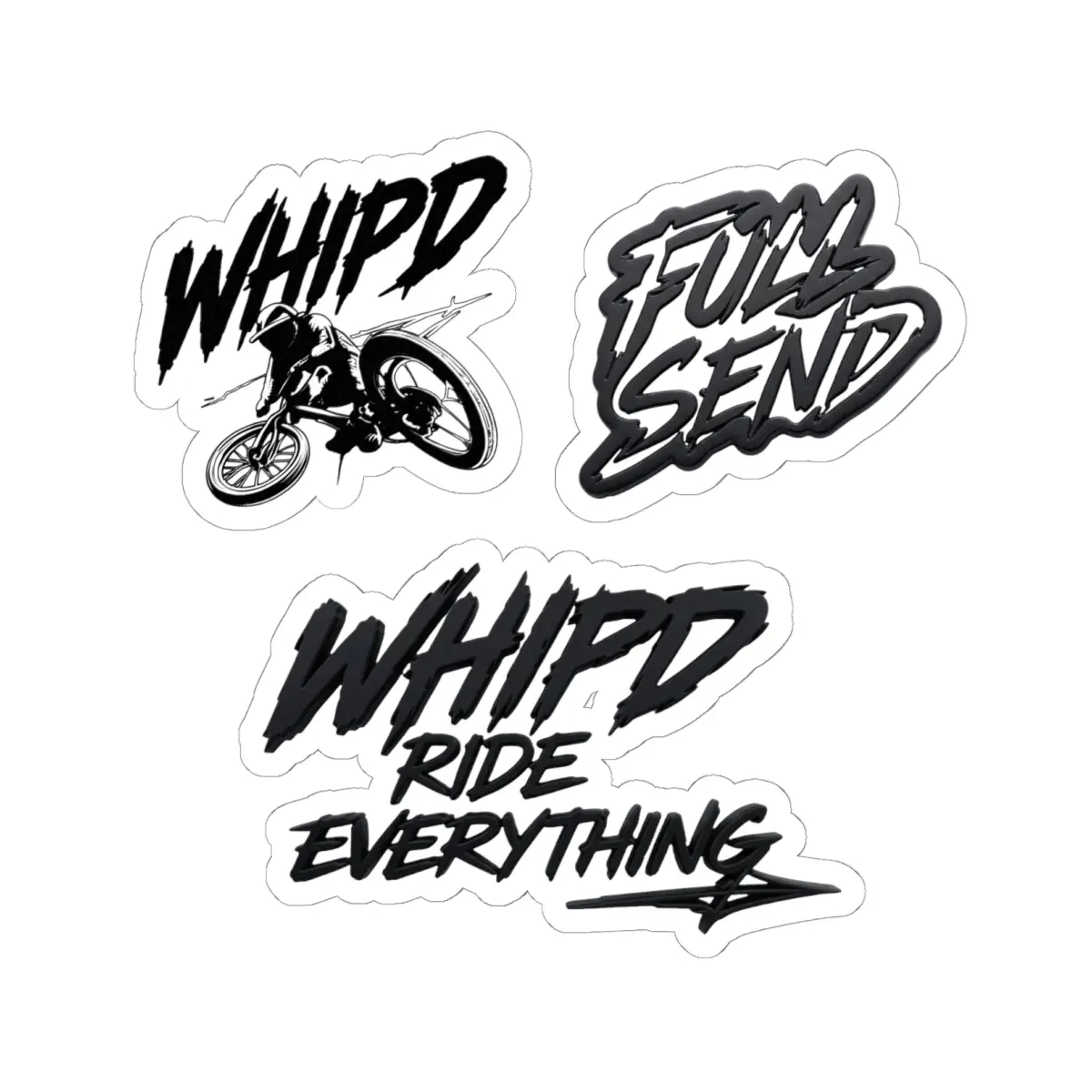 WHIPD Sticker Pack Vol.1 | BMX/ Dirt Jump/ Skate