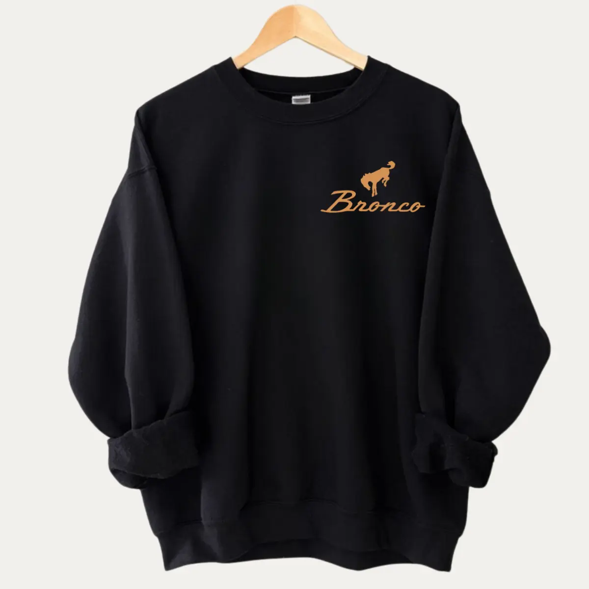 Vintage Bronco Sweatshirt Retro Off-Road Pullover, Classic Ford Bronco Car Lover Crewneck for Men, Summer Mechanic Outfit