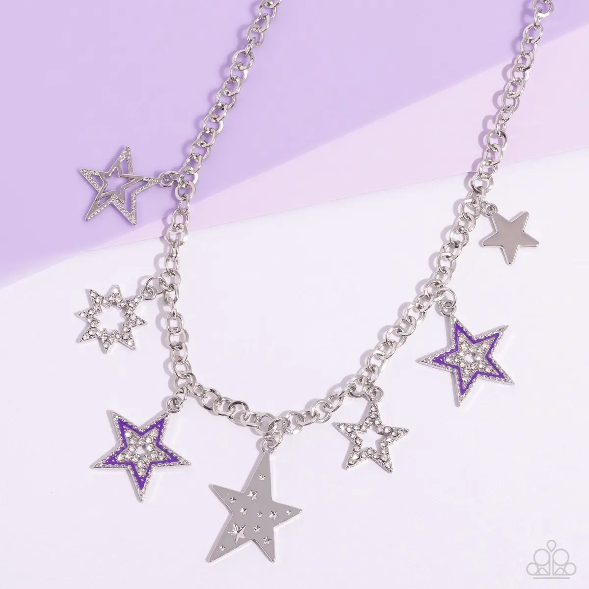 Starstruck Sentiment Purple Necklace