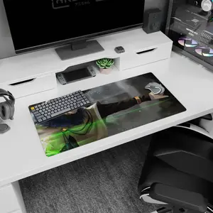 [SALE UP TO 30%]Black Clover - Anime Desk Mat - Winds of Destiny, Mouse Pad for Anime Fan, Gaming Desk Accessories, Large Computer Pad, Desk Decor