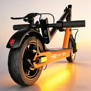 V9 foldable Electric Scooter for Adults & Teens, 350W Motor, 19 Mph Top Speed, 21Miles Max Range, 10" Solid Tires, Protable Lightweight,   urban commuter power E-Scooter smart app control portable escooter
