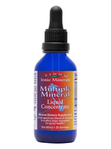 EIDON Ionic Minerals 2oz Multiple Mineral Concentrate Blend - Gluten Free, GMO-Free, Dairy Free, Dietary Supplement for Women, Men, Kids - Vitamin