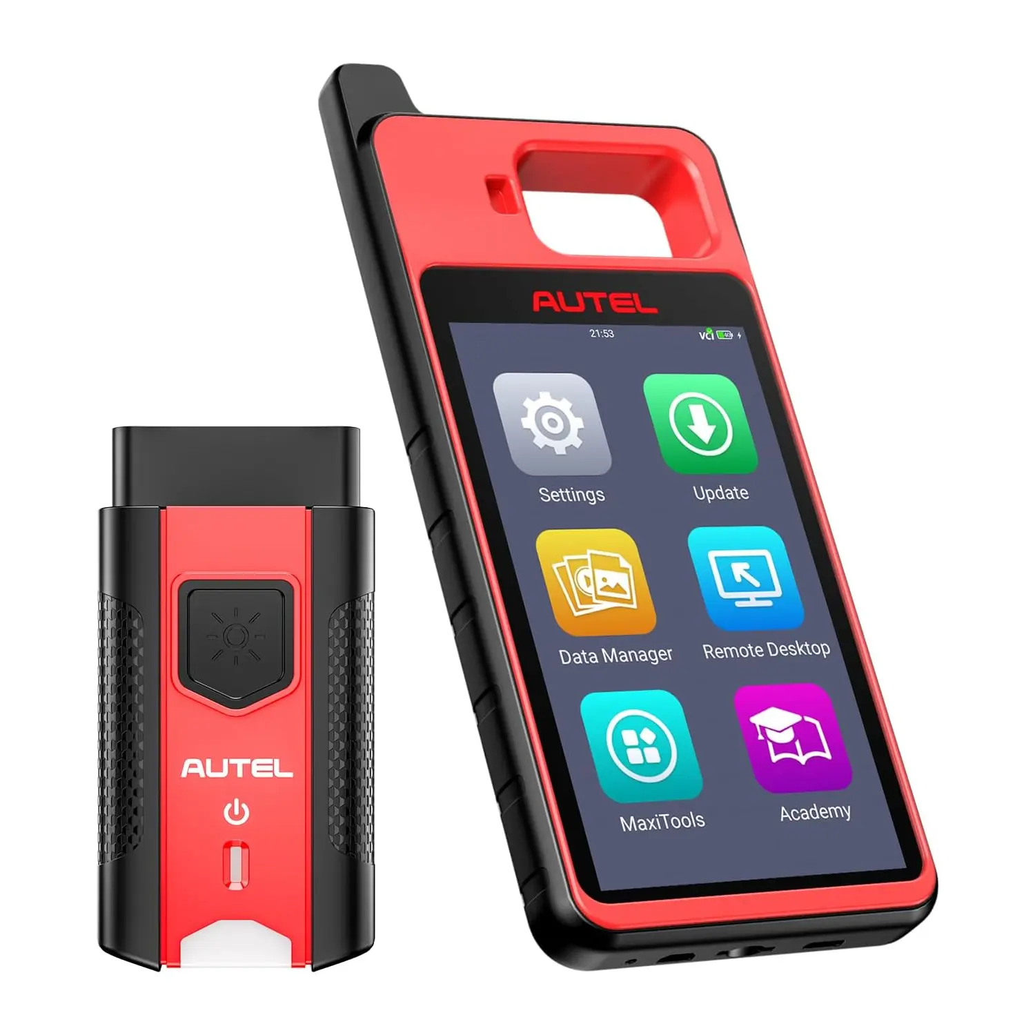 Autel MaxiIM KM100 Key Programmer and Immobilizer Tool with Bluetooth V200, Smart Key Generation, IMMO Learning, Chip Read/Write, Cloning and Frequency Detection,toolupgrade