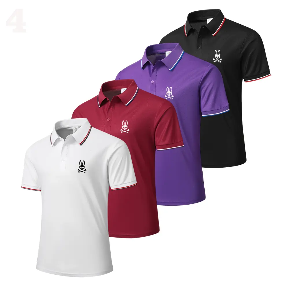 Black + Purple + Wine Red + White