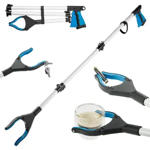 43inch Upgraded Grabber Tool - Extra Long Grabber Tool with Non-Slip Wide Jaws, Perfect for Elderly, Trash Cleanup, and Post-Surgery Recovery